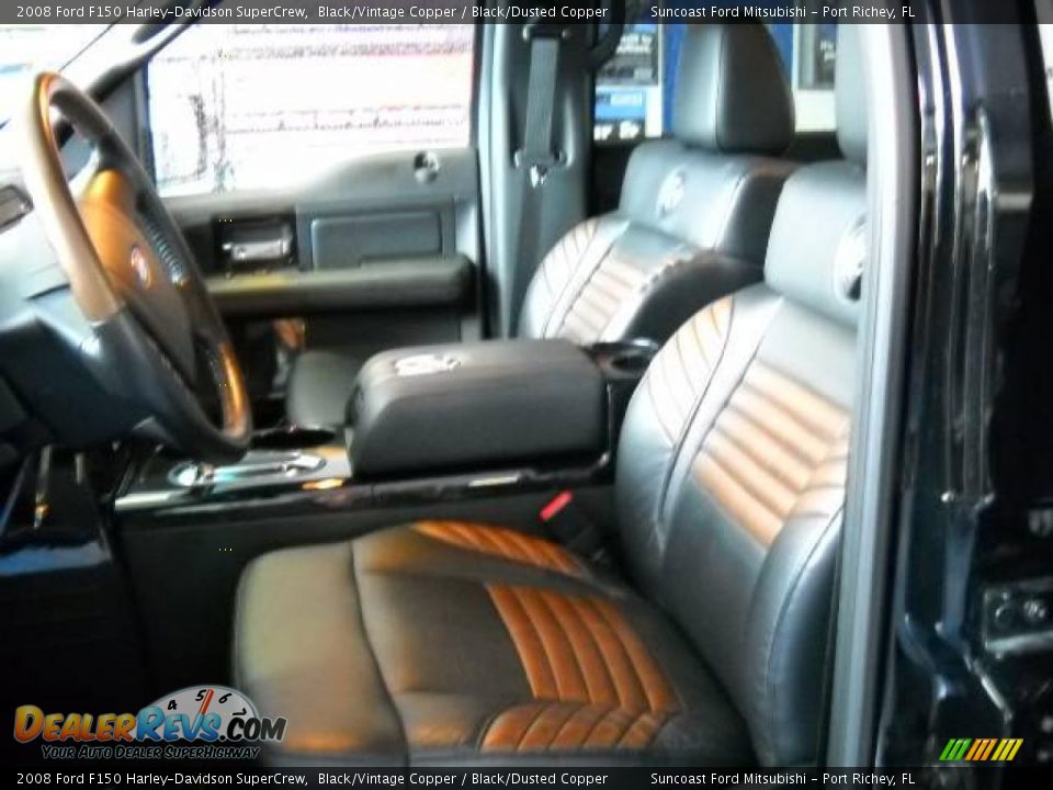 Front Seat of 2008 Ford F150 Harley-Davidson SuperCrew Photo #6