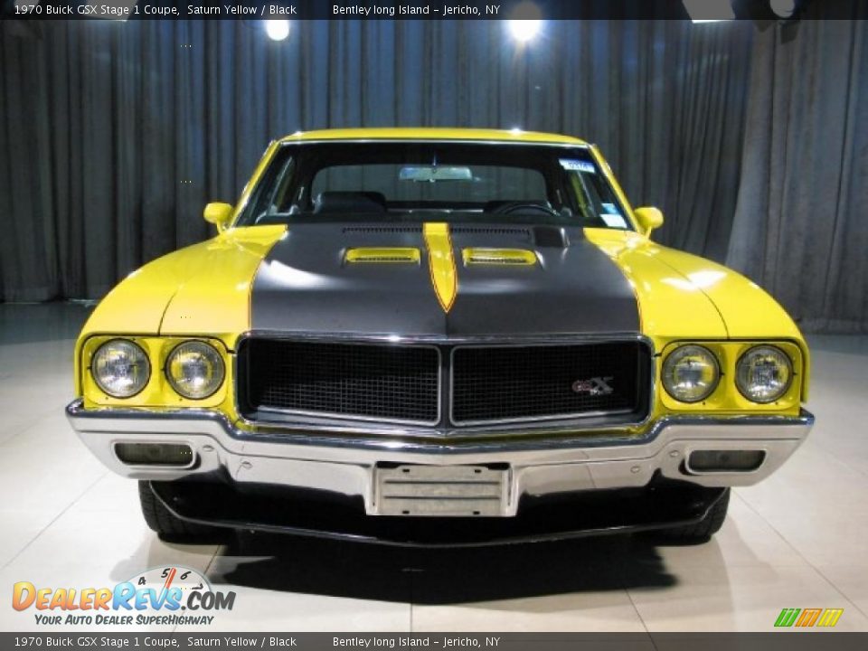 1970 Buick GSX Stage 1 Coupe Saturn Yellow / Black Photo #4