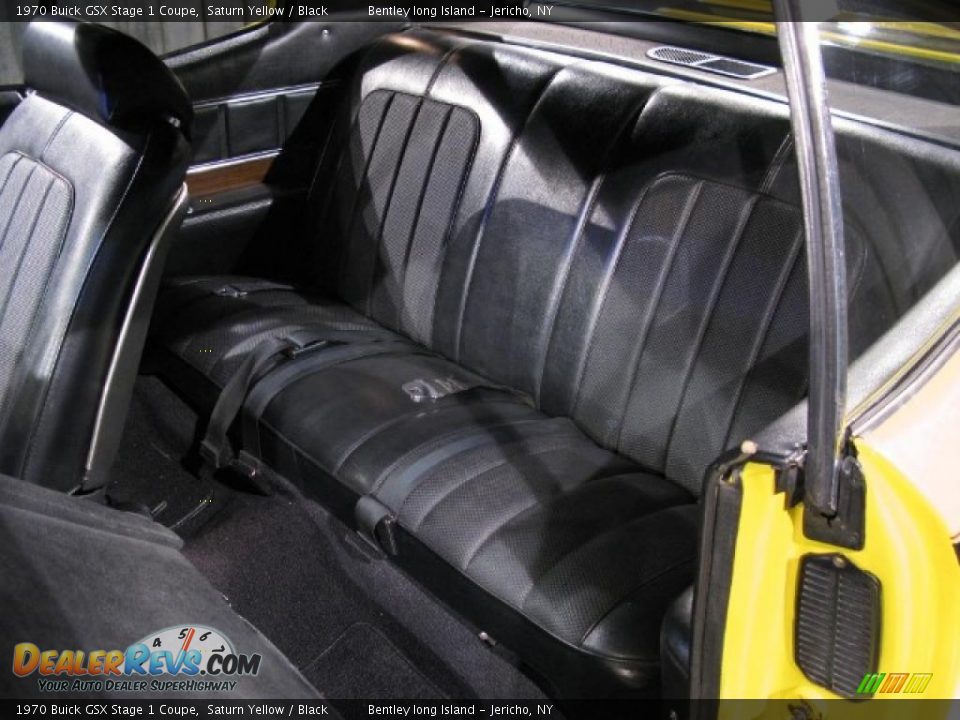 1970 Buick GSX Stage 1 Coupe Saturn Yellow / Black Photo #13