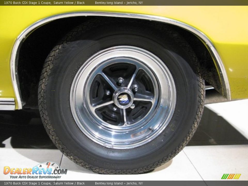 1970 Buick GSX Stage 1 Coupe Saturn Yellow / Black Photo #15