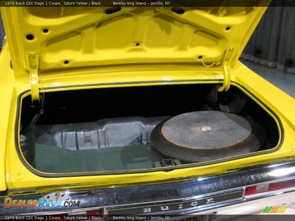 1970 Buick GSX Stage 1 Coupe Saturn Yellow / Black Photo #18