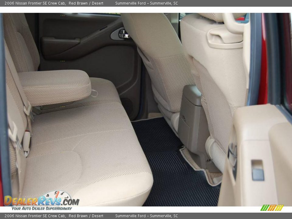 2006 Nissan Frontier SE Crew Cab Red Brawn / Desert Photo #8