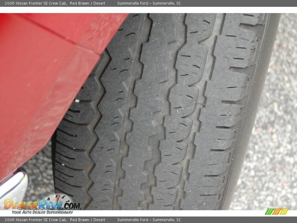 2006 Nissan Frontier SE Crew Cab Red Brawn / Desert Photo #18