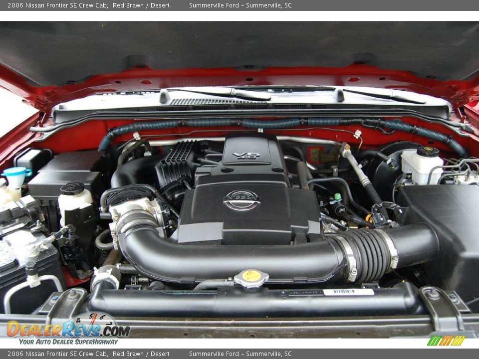 2006 Nissan Frontier SE Crew Cab Red Brawn / Desert Photo #19