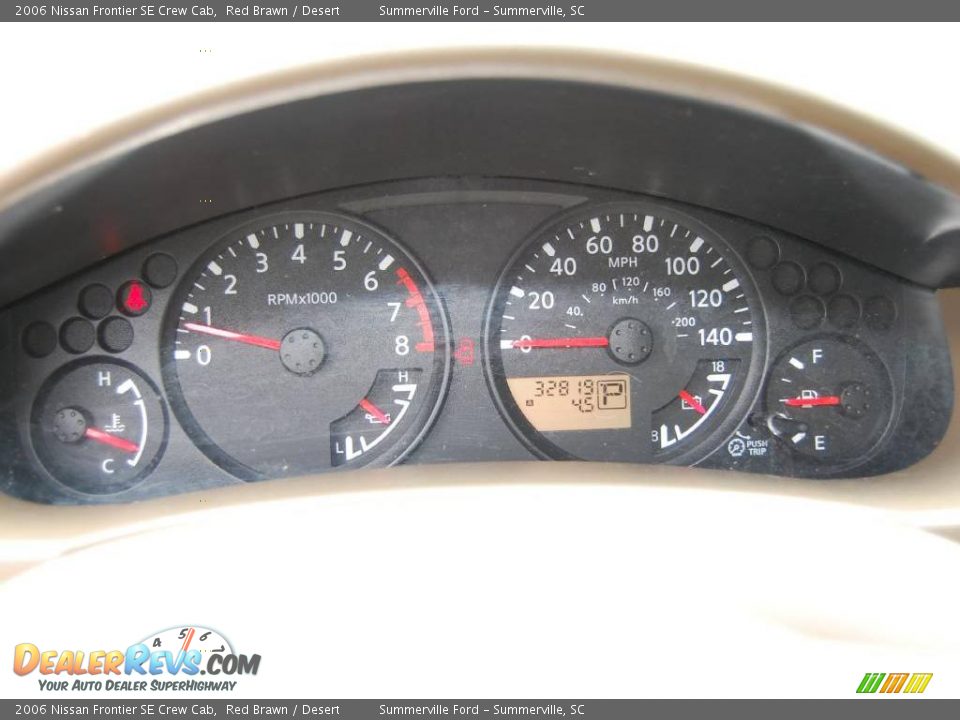 2006 Nissan Frontier SE Crew Cab Red Brawn / Desert Photo #22