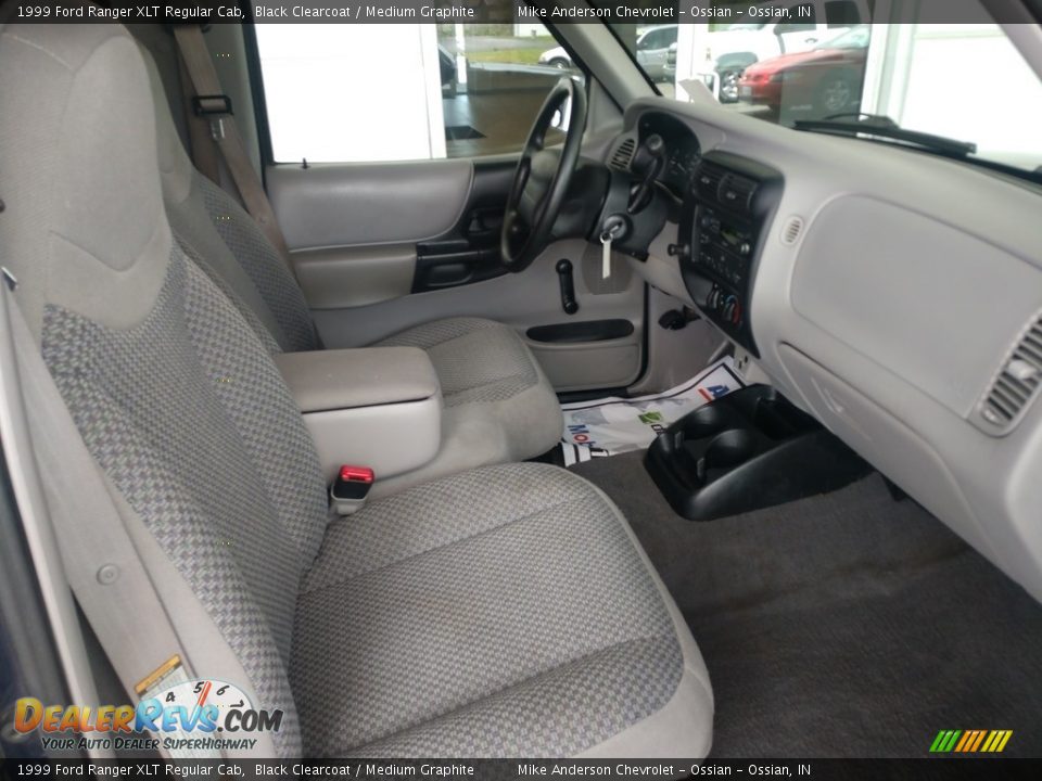 Front Seat of 1999 Ford Ranger XLT Regular Cab Photo #17