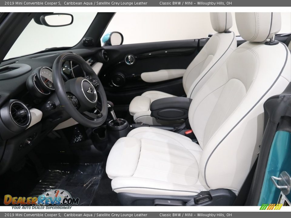 Front Seat of 2019 Mini Convertible Cooper S Photo #14