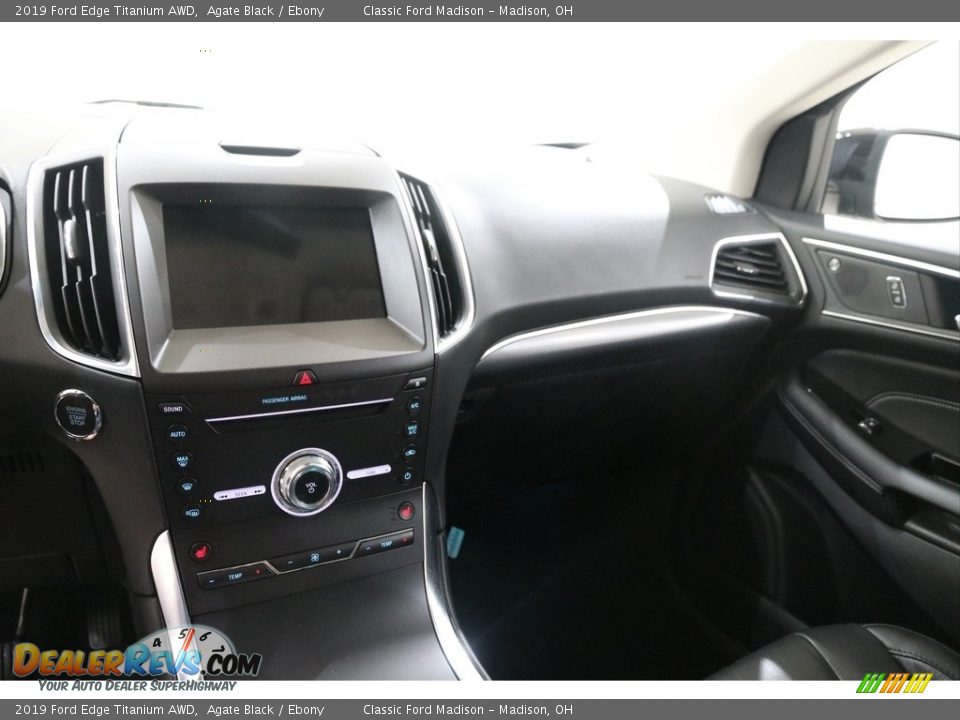 2019 Ford Edge Titanium AWD Agate Black / Ebony Photo #9