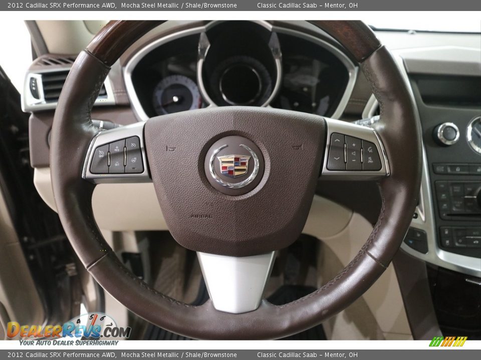 2012 Cadillac SRX Performance AWD Mocha Steel Metallic / Shale/Brownstone Photo #7