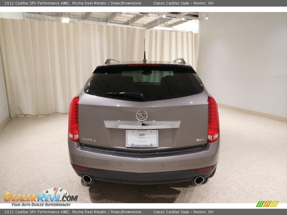 2012 Cadillac SRX Performance AWD Mocha Steel Metallic / Shale/Brownstone Photo #18