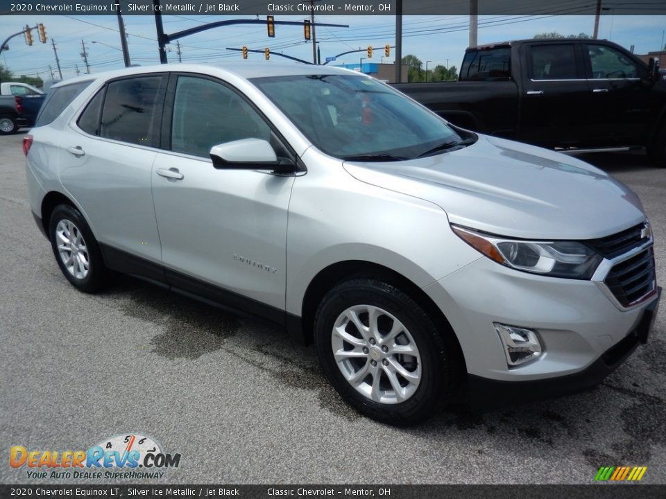 2020 Chevrolet Equinox LT Silver Ice Metallic / Jet Black Photo #3