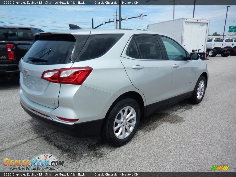 2020 Chevrolet Equinox LT Silver Ice Metallic / Jet Black Photo #4