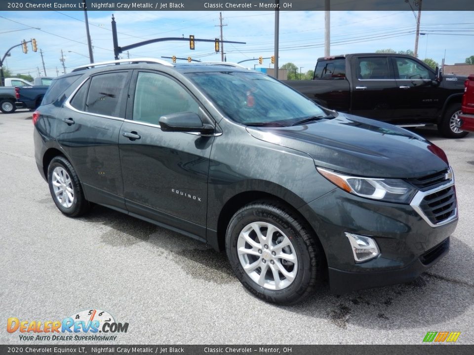 2020 Chevrolet Equinox LT Nightfall Gray Metallic / Jet Black Photo #3