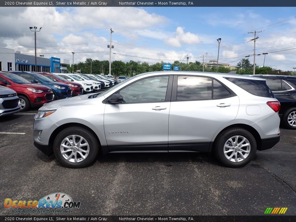 2020 Chevrolet Equinox LS Silver Ice Metallic / Ash Gray Photo #2