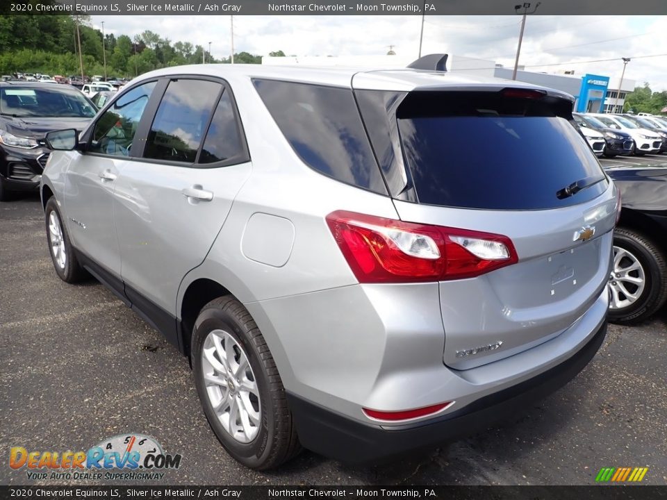 2020 Chevrolet Equinox LS Silver Ice Metallic / Ash Gray Photo #3