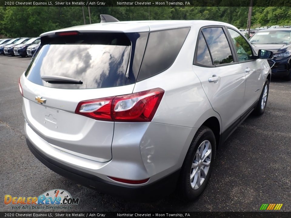 2020 Chevrolet Equinox LS Silver Ice Metallic / Ash Gray Photo #5