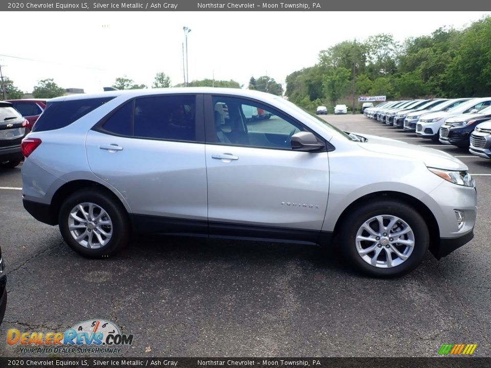 2020 Chevrolet Equinox LS Silver Ice Metallic / Ash Gray Photo #6