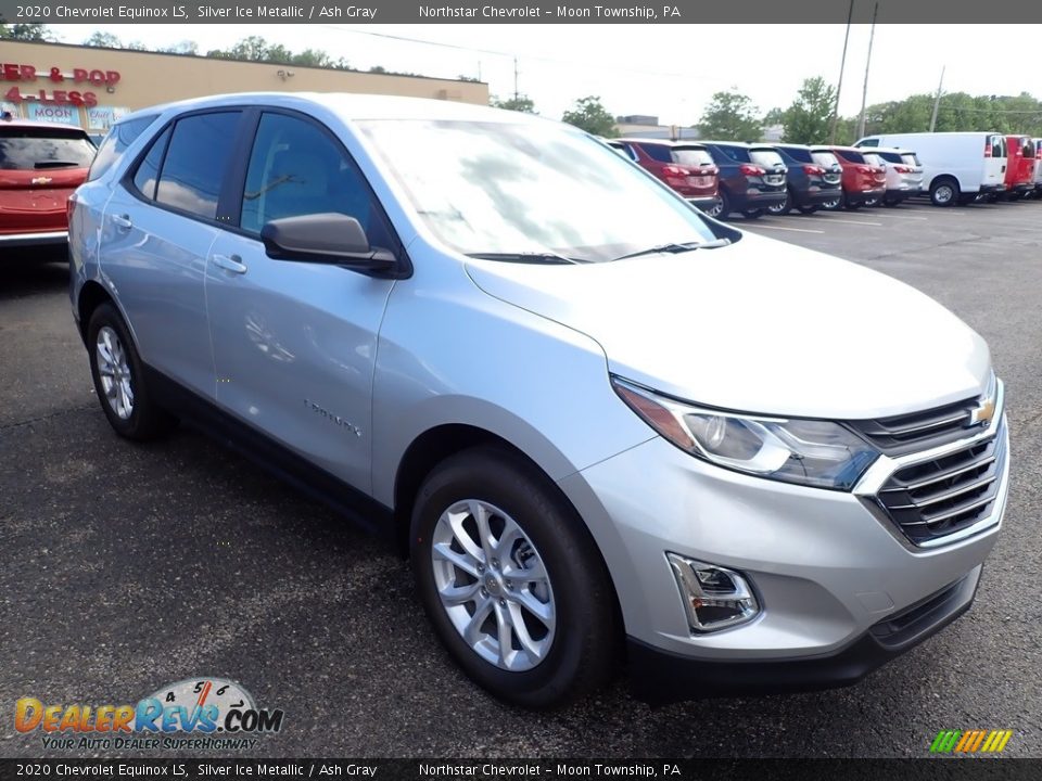 2020 Chevrolet Equinox LS Silver Ice Metallic / Ash Gray Photo #7