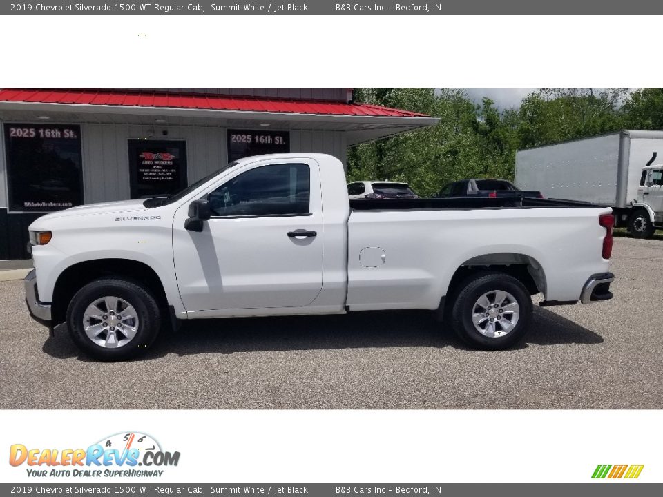 2019 Chevrolet Silverado 1500 WT Regular Cab Summit White / Jet Black Photo #2