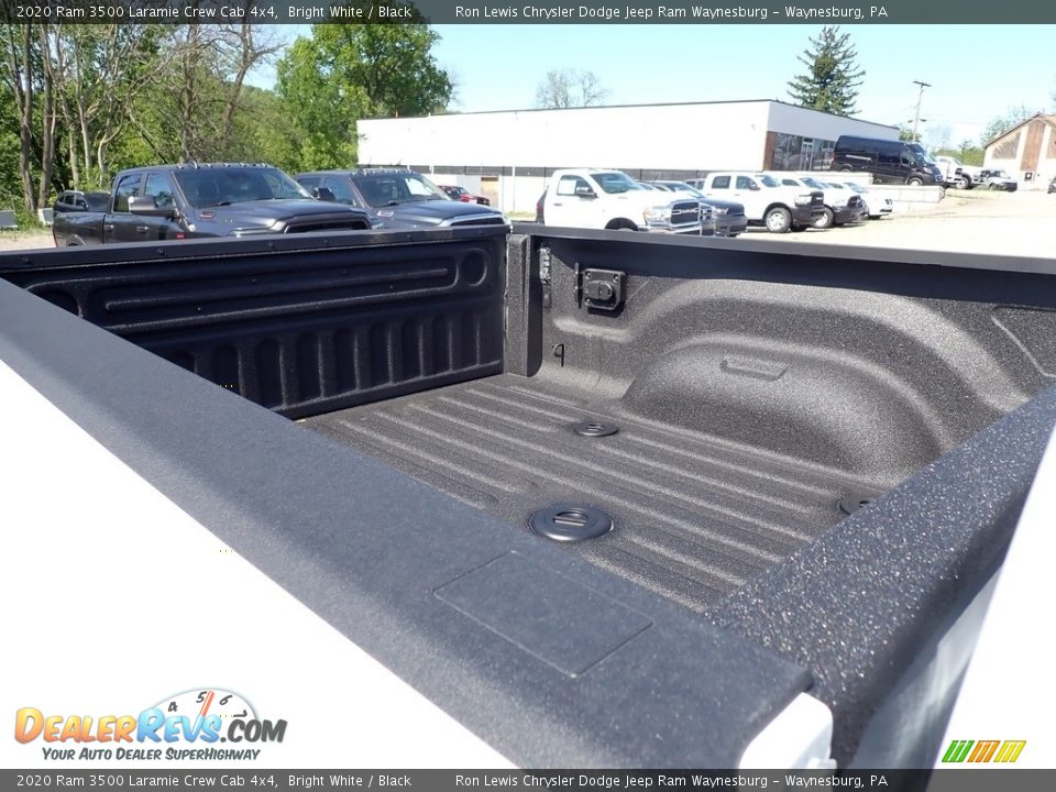 2020 Ram 3500 Laramie Crew Cab 4x4 Bright White / Black Photo #13