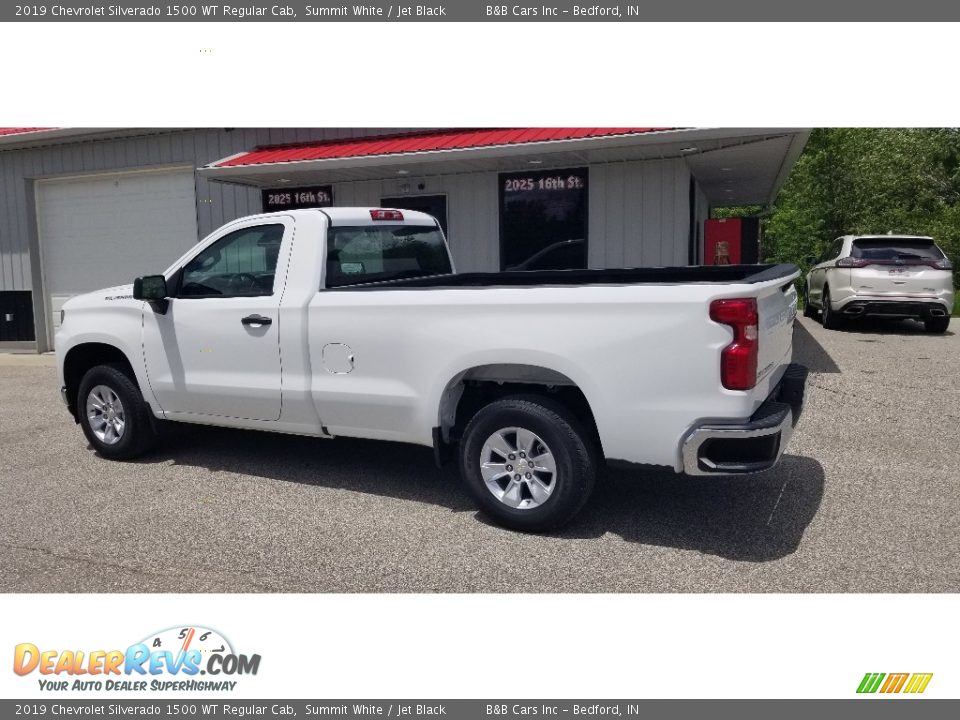 2019 Chevrolet Silverado 1500 WT Regular Cab Summit White / Jet Black Photo #3