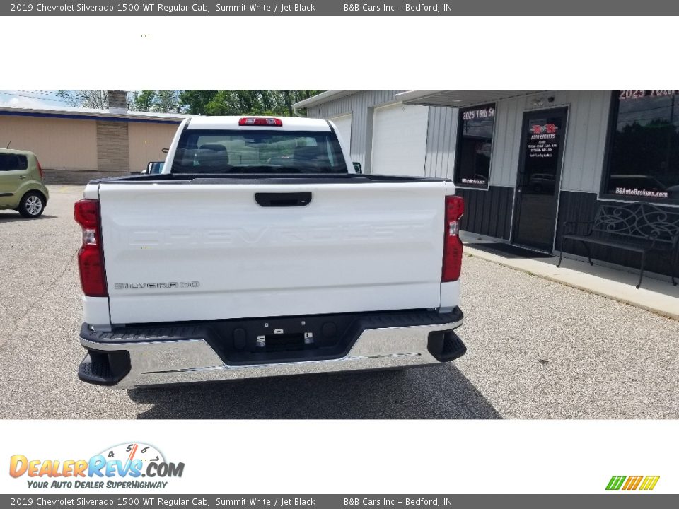 2019 Chevrolet Silverado 1500 WT Regular Cab Summit White / Jet Black Photo #5