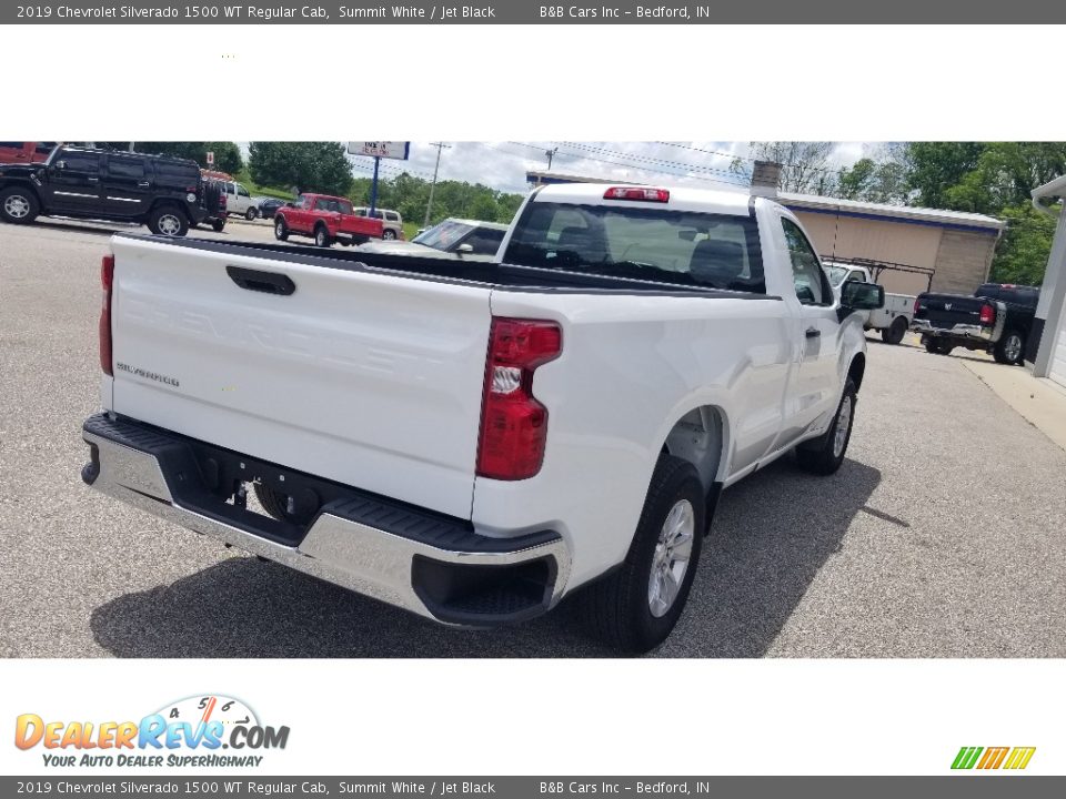 2019 Chevrolet Silverado 1500 WT Regular Cab Summit White / Jet Black Photo #6