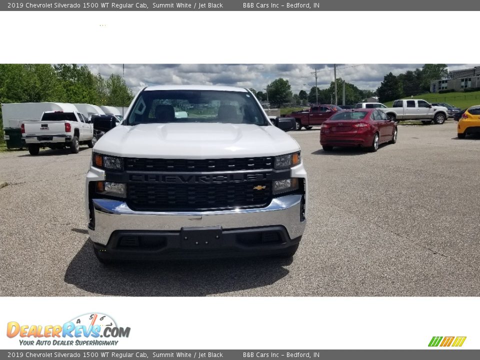 2019 Chevrolet Silverado 1500 WT Regular Cab Summit White / Jet Black Photo #11