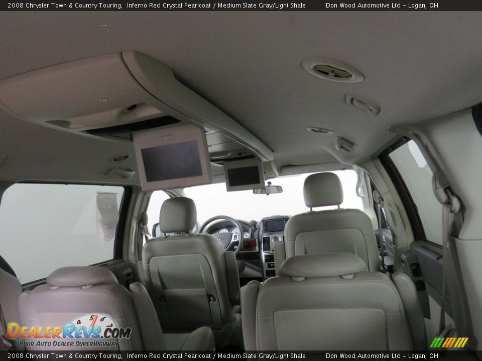 2008 Chrysler Town & Country Touring Inferno Red Crystal Pearlcoat / Medium Slate Gray/Light Shale Photo #3
