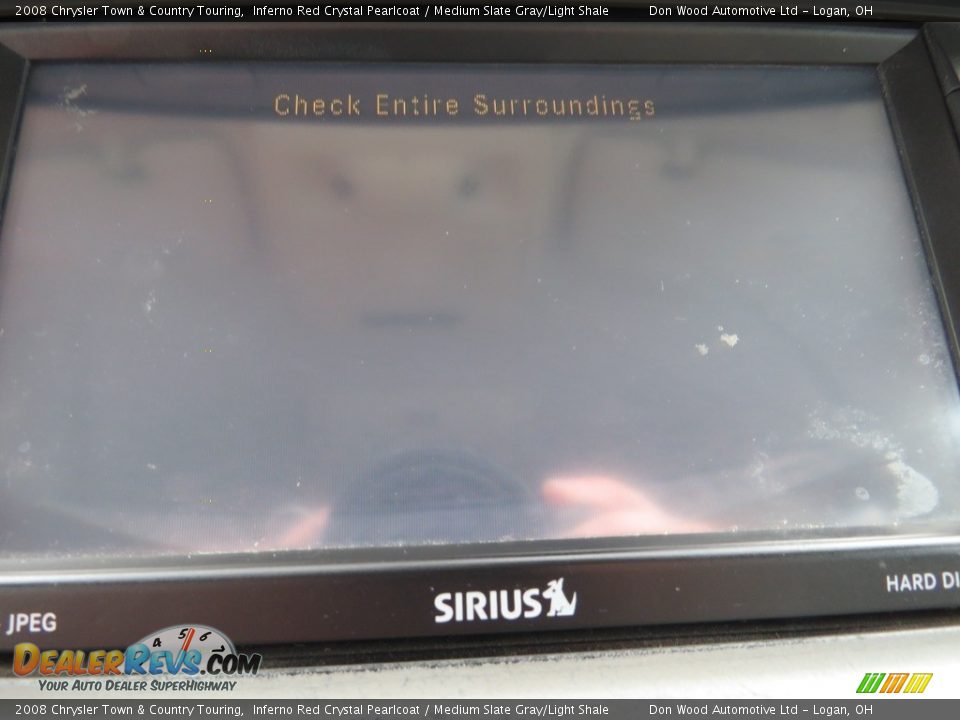 2008 Chrysler Town & Country Touring Inferno Red Crystal Pearlcoat / Medium Slate Gray/Light Shale Photo #4