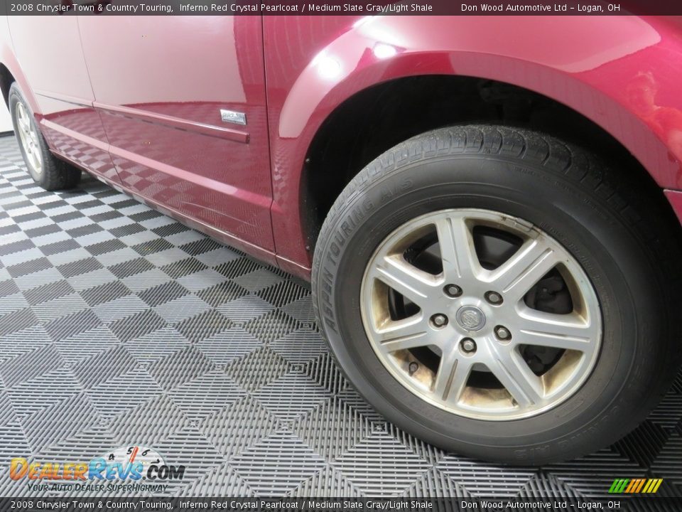 2008 Chrysler Town & Country Touring Inferno Red Crystal Pearlcoat / Medium Slate Gray/Light Shale Photo #6