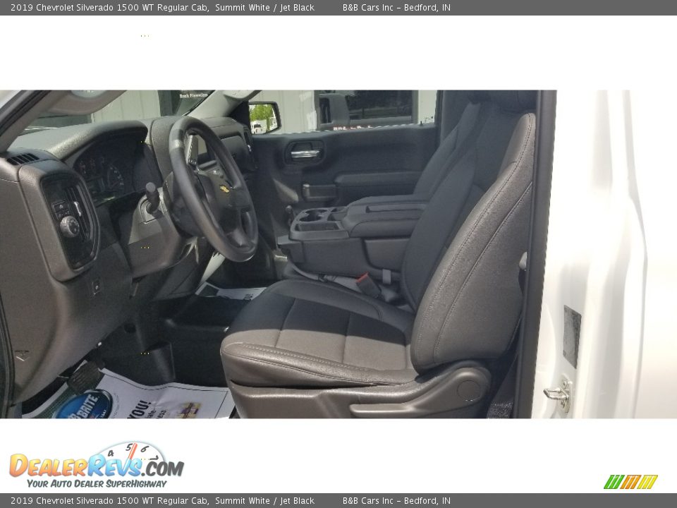 2019 Chevrolet Silverado 1500 WT Regular Cab Summit White / Jet Black Photo #15