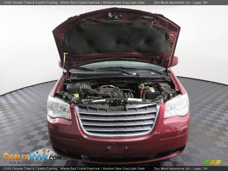 2008 Chrysler Town & Country Touring Inferno Red Crystal Pearlcoat / Medium Slate Gray/Light Shale Photo #8