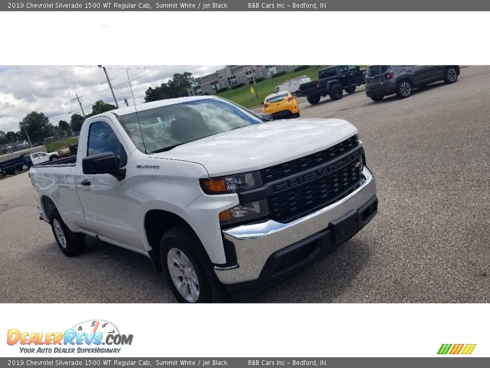 2019 Chevrolet Silverado 1500 WT Regular Cab Summit White / Jet Black Photo #22