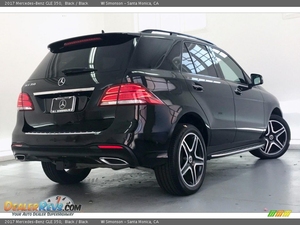 2017 Mercedes-Benz GLE 350 Black / Black Photo #16