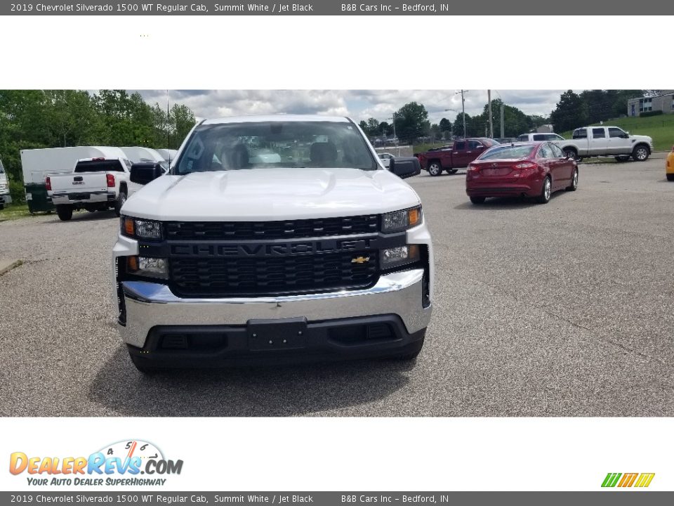 2019 Chevrolet Silverado 1500 WT Regular Cab Summit White / Jet Black Photo #23