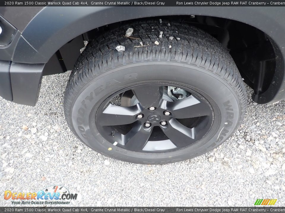 2020 Ram 1500 Classic Warlock Quad Cab 4x4 Granite Crystal Metallic / Black/Diesel Gray Photo #2
