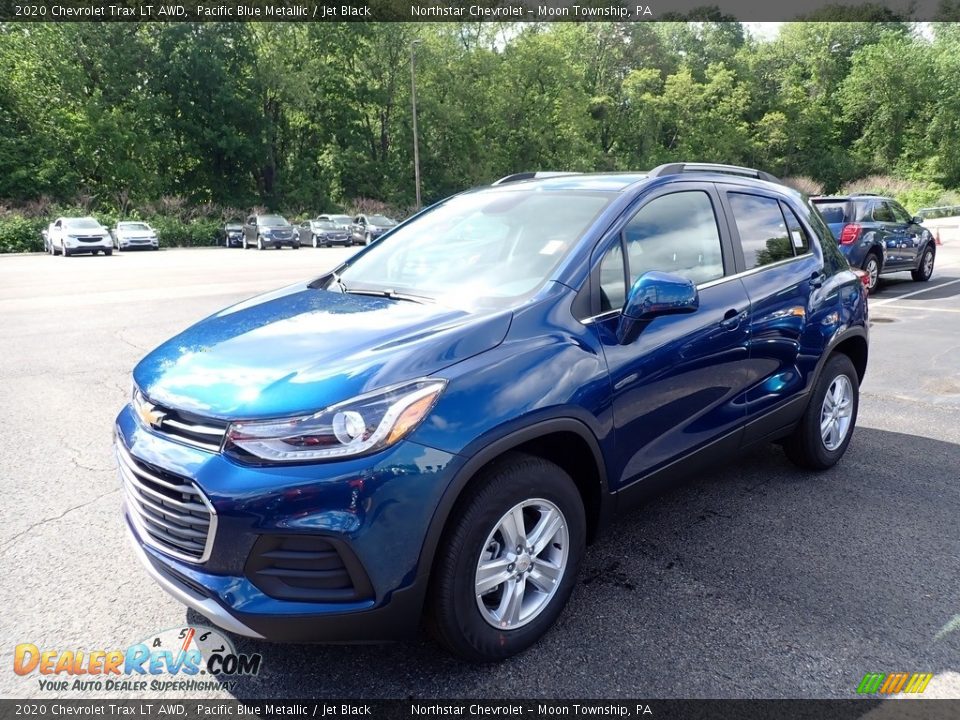 2020 Chevrolet Trax LT AWD Pacific Blue Metallic / Jet Black Photo #1