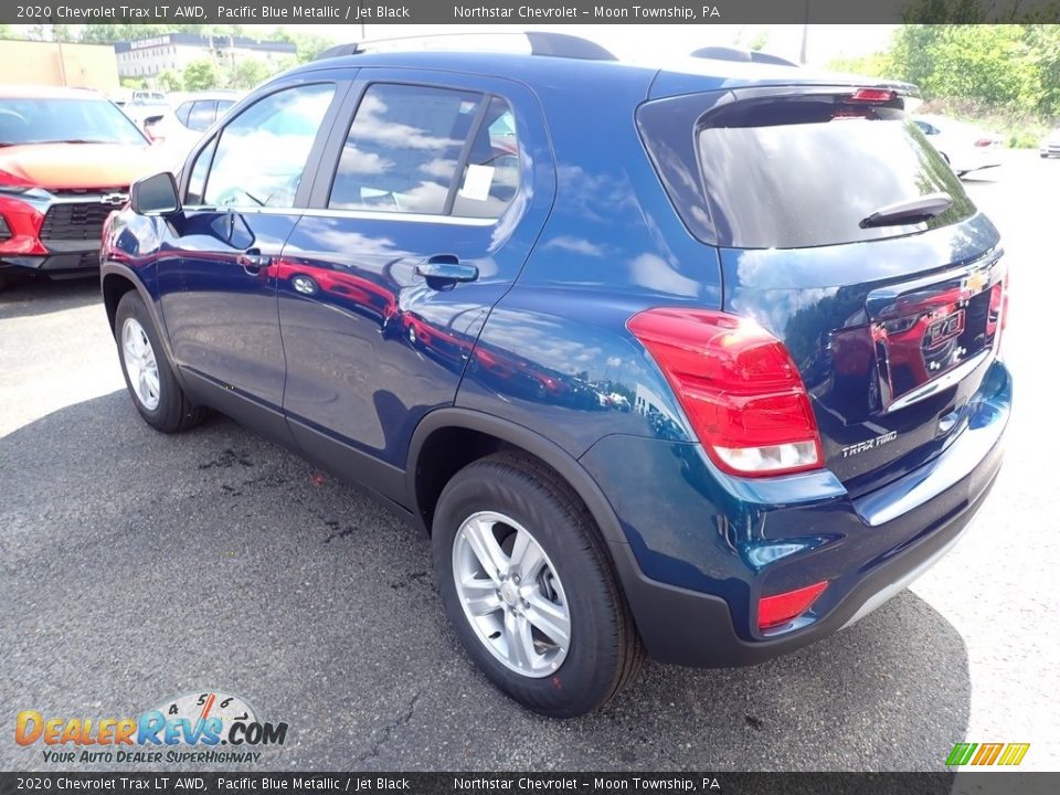 2020 Chevrolet Trax LT AWD Pacific Blue Metallic / Jet Black Photo #4