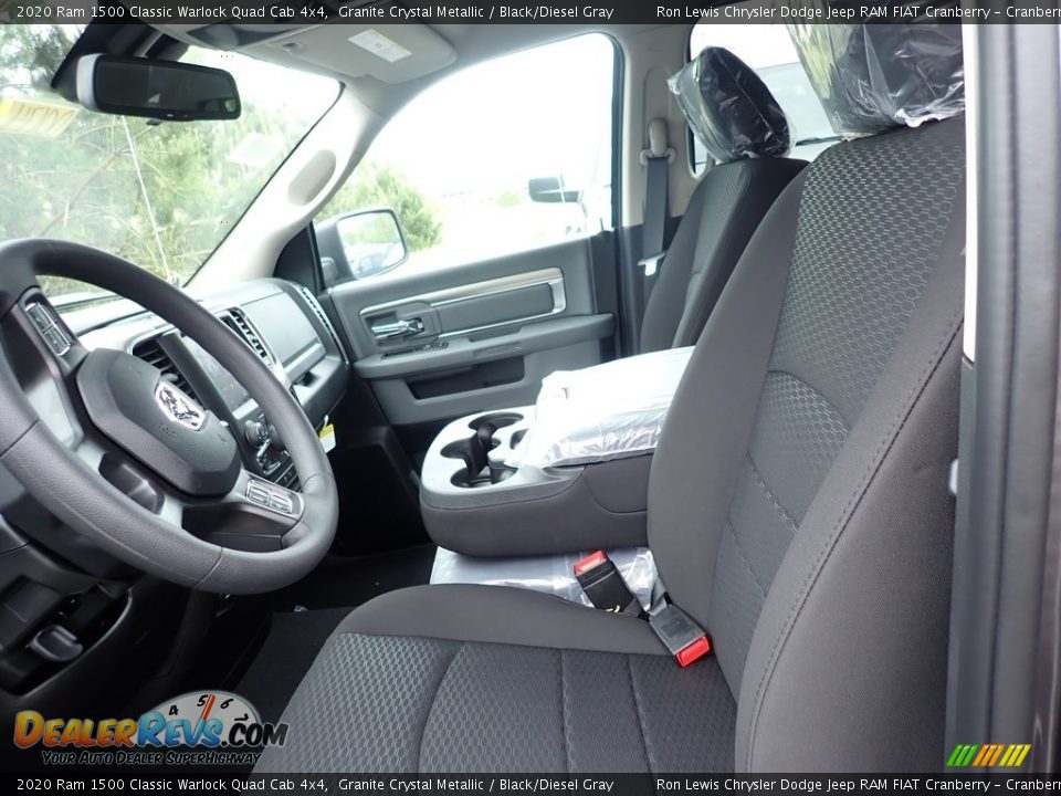 2020 Ram 1500 Classic Warlock Quad Cab 4x4 Granite Crystal Metallic / Black/Diesel Gray Photo #9