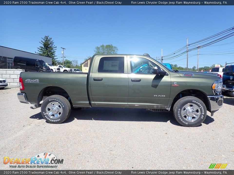 Olive Green Pearl 2020 Ram 2500 Tradesman Crew Cab 4x4 Photo #7