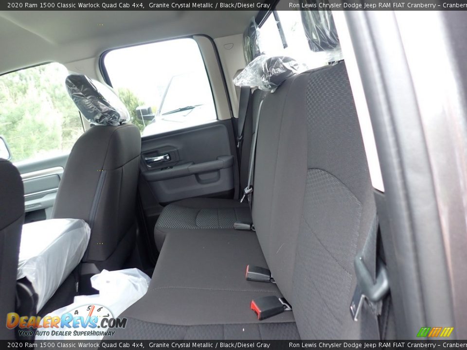 2020 Ram 1500 Classic Warlock Quad Cab 4x4 Granite Crystal Metallic / Black/Diesel Gray Photo #11