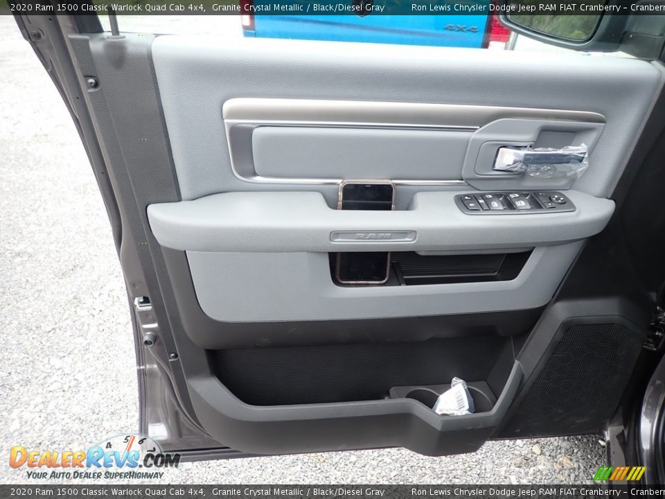 2020 Ram 1500 Classic Warlock Quad Cab 4x4 Granite Crystal Metallic / Black/Diesel Gray Photo #12