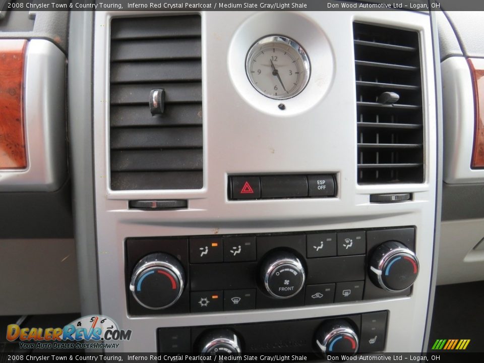 2008 Chrysler Town & Country Touring Inferno Red Crystal Pearlcoat / Medium Slate Gray/Light Shale Photo #31