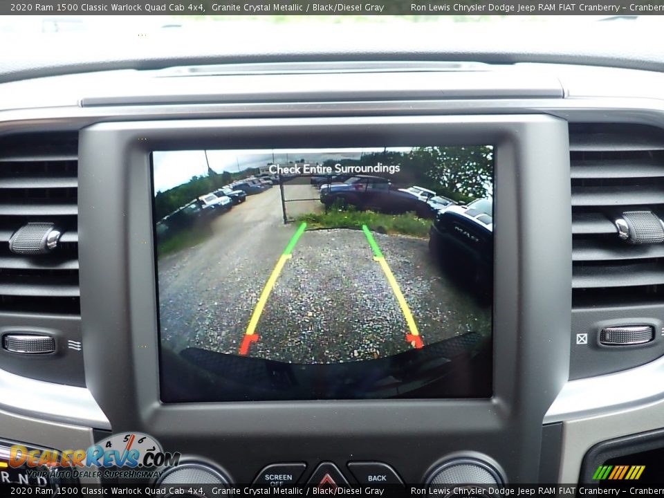 2020 Ram 1500 Classic Warlock Quad Cab 4x4 Granite Crystal Metallic / Black/Diesel Gray Photo #15