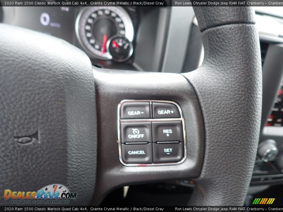 2020 Ram 1500 Classic Warlock Quad Cab 4x4 Granite Crystal Metallic / Black/Diesel Gray Photo #17