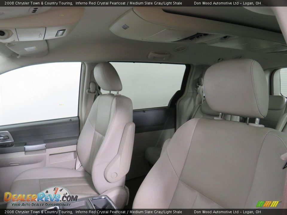 2008 Chrysler Town & Country Touring Inferno Red Crystal Pearlcoat / Medium Slate Gray/Light Shale Photo #36