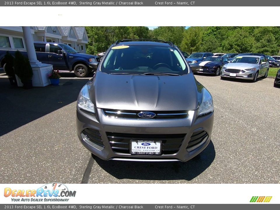 2013 Ford Escape SEL 1.6L EcoBoost 4WD Sterling Gray Metallic / Charcoal Black Photo #2