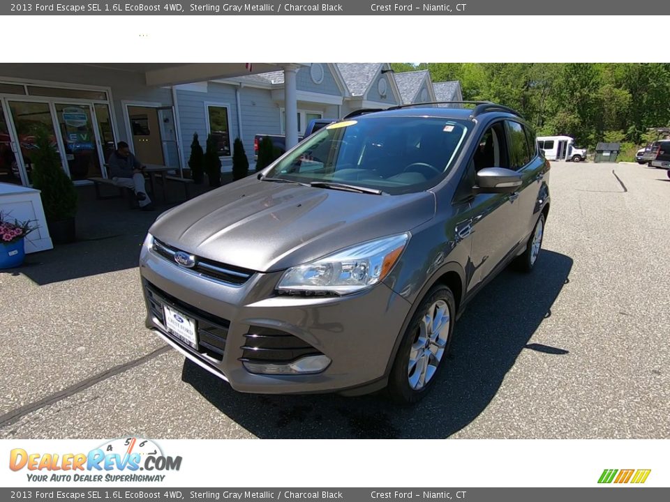 2013 Ford Escape SEL 1.6L EcoBoost 4WD Sterling Gray Metallic / Charcoal Black Photo #3
