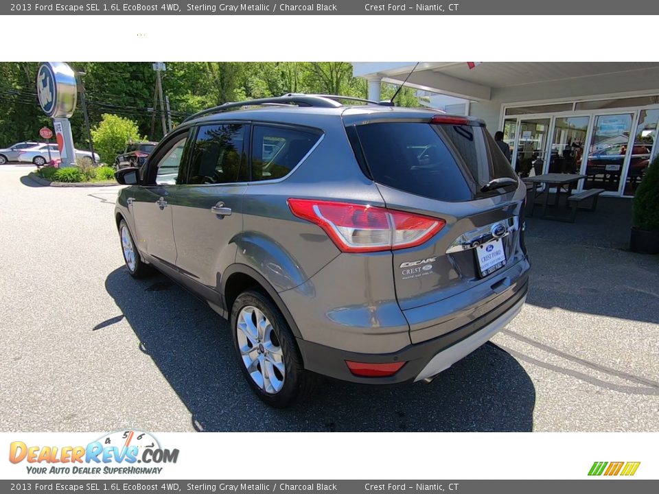 2013 Ford Escape SEL 1.6L EcoBoost 4WD Sterling Gray Metallic / Charcoal Black Photo #5